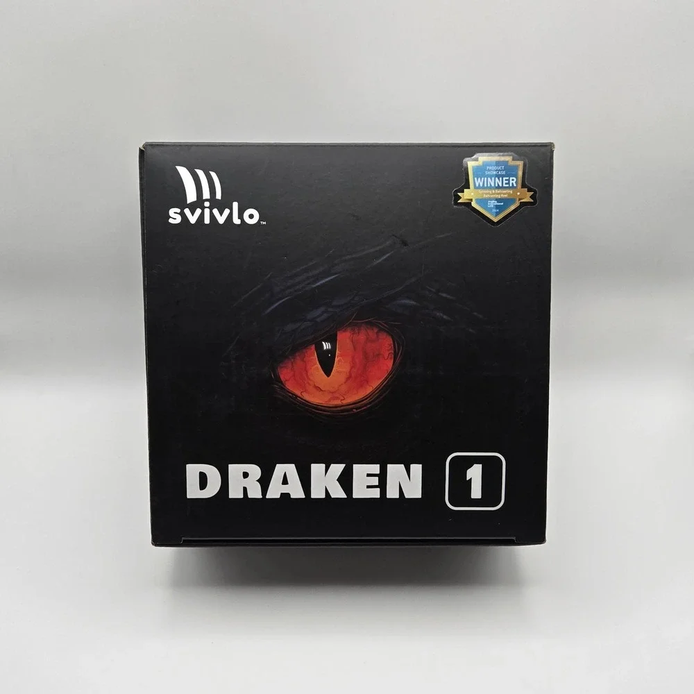 Svivlo Draken 1 Baitcasting Reel 7.3:1 Left Hand LH Fishing Reel - Slightly Used